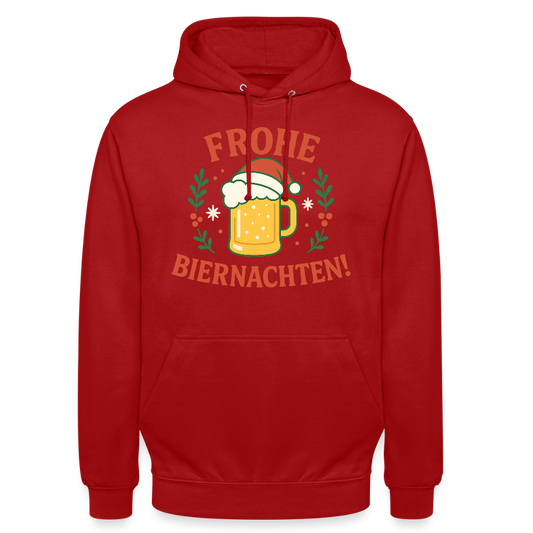 Frohe Biernachten! Pullover - Rot