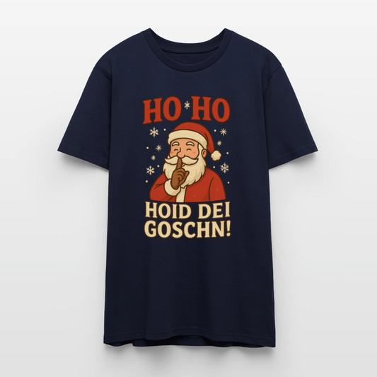 Ho Ho hoid dei Goschn! T-Shirt - Navy