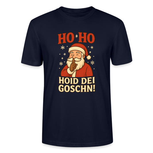 Ho Ho hoid dei Goschn! T-Shirt - Navy